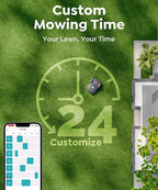 M800Plus Cordless Robot Lawn Mower with GPS + 3D Visual Navigation, Bow-Shaped Path Mowing, APP Control, 4.0Ah Automatic Robotic Lawnmower for 1/5 Acre, Obstacle Avoidance, Height Adjustment