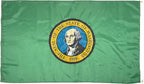 FlagSource Washington Nylon State Flag, Made in the USA, 3x5'