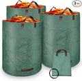 Reusable Leaf Storage Bag, 72 Gallon Large Capacity - Waterproof & Tear-Resistant Yard Waste Bag with Reinforced Handles