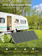 AFERIY P210 2400W Portable Power Station with 400W Solar Panel, 2048Wh LiFePO4 Battery Backup with AC & Solar Charging, Quiet Generator for Home Use, Outdoor Camping, RV, Emergency Power Supply
