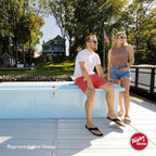 Taylor Made Stow N’ Go Standard Fiberglass Dock Box, Medium (24" H X 72" W X 23" D), Seafoam Green, Smooth Interior Finish, Lockable Latch, Stainless-Steel Hardware - 83552SF