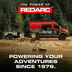 REDARC Remote-RS Inverter Remote Switch, 12V Compatible, Flush-Mount Design for RS Series Pure Sine Wave Inverters, On/Off Control and Status Indicator, for RV, Truck, and Off-Grid Use