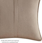Greendale Home Fashions Sunbrella 21" x 14" Rectangle Outdoor Throw Pillow with Removable Cover (Set of 2), Cast Ash 2 Count