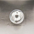 Acrylic Hollow Ball, Clear Plastic Fillable Ornaments Ball, DIY Clear Plastic Balls for New Years Present,Xmas Tree,Home Decoration,Wedding,Party (5cm/2inch,20pcs)