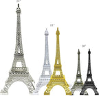 allgala 10" Eiffel Tower Statue Decor Alloy Metal, Silver
