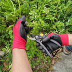 2 Pairs Medium Garden Gloves For Men Women Thorn Proof With TPE Safty Material Coated, Heavy Duty Gardening Gloves For Yard,Outdoor Work Glove With Grip For Weeding, Digging, Raking And Pruning