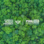 Poolvio Pool Cleaning Kit with Spa Jet Vacuum Cleaner, 8-Foot Pole, Leaf Rake Net & Round Brush for Inflatable and Above-Ground Pools