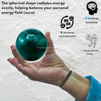 Amazing Gemstone Blue Apatite Crystal Ball with Stand - 2" Inches Crystal Sphere Meditation Balls for Witchcraft and Decorative Balls