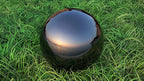 Lulu Decor, Titanium Stainless Steel Gazing Mirror Ball Size 12 with Stand