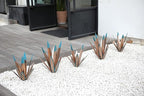 Metal Tequila Country Sculpture DIY Tequila Plant Home Decor Country Tequila Garden Ornament Indooutdoor Statuette Patio Lawn Patio Stake Decoration Gift to The Garden