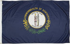 FlagSource Kentucky Nylon State Flag, Made in the USA, 3x5'