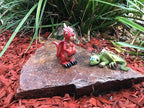 GlitZGlam Cody The Green Miniature Dragon of Azar for Your Fairy Garden/Miniature Garden