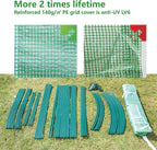 10x7x7 ft Greenhouse, Outdoor Walk-in GreenHouses with Screen Windows and Dual Zippered Door, Portable Waterproof Green Houses Tent for Outside Heavy Duty with Reinforced Frame #2