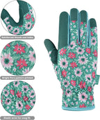 Gardening Gloves for Women and Men, Touchscreen Garden Gloves, Thorn Proof Puncture Resistant Work Gloves, Gardening Gifts for Women, Size Small