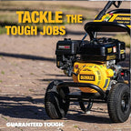 DeWalt DXPW3400PRNB-S PressuReady 3400 PSI Gas Pressure Washer with Quick Start Technology, 2.5 GPM Axial Cam Pump, 208cc Engine, Cold Water, Includes 25-Ft Hose, Nozzles, Spray Gun & Wand, 49-State