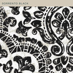 Honeycomb Outdoor Lumbar Toss Pillow Set, 20" W x 12" L, Sorrento Black and White Outdoor Pillows