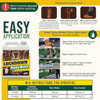 Lockscape Sticky Rock or Sticky Mulch Glue for Landscaping with Sprayer 1 Gallon, Max Rock Glue for Landscape & PetraTools HD101 Bundle, Lockdown Gravel or Mulch for Landscaping Hold (Mulches)