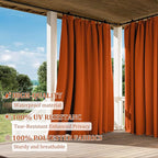 Gazebo Universal Replacement Privacy Curtain,12'×12' Gazebo Outdoor Waterproof Curtains, 4-Panels Sidewall Curtains with Double Zipper for Patio Canopy, Garden and Backyard (Curtain Only)