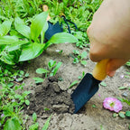 Gardening Tool, 3Pcs Heavy Duty Gardening Kit Including Trowel Transplanter Cultivator Gardening Hand Tools (3pcs Garden Tool)