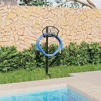 GOFORWILD Garden Hose Holder, Decorative Hose Butler Sturdy Water Hose Rack, Durable Wall Hose Hanger, Hose Reel, Holds 125-Feet of 5/8-Inch Hose, Made of Gauge Steel, 7020