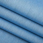 RSH DECOR: Sunbrella Square Throw Pillows Set of 4 | 24" x 24" | Water and Fade-Resistant Performance Fabric | Outdoor Pillow Covers with Down-Alternative Inserts | Made in USA (Cast Ocean Blue)