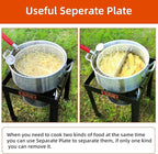 Outdoor Aluminum Fryer Pot (10 QT)