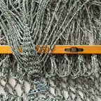 Original Pawleys Island Deluxe Green Oatmeal Heirloom Tweed DuraCord Rope Hammock – 13 ft. x 60 in., 2-Person, 450 lb Capacity, Oak Spreader Bar, Zinc-Plated Hardware, Handcrafted in The USA