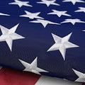 3 x 5 American Flag 3x5 ft: Long Lasting US Flag, Heavy Duty Nylon, Embroidered Stars, Sewn Stripes, Brass Grommets, UV Protection Perfect for Outdoors! USA Flag