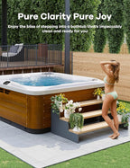 32 Oz Shock Oxidizer for Hot Tubs, Spa Chlorine-Free Shock Oxidizer, Suitable for All Spa & Hot Tubs Types