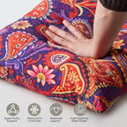 Outdoor Pillows Set of 2, 20''×20''Waterproof Throw Pillow for Patio Furniture, Feathers and Down Filled Outside Decorative Pillows Inserts for Garden, Porch Swing, Couch and Sofa