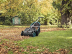 GARDENA (03565) Lawn and Leaf Collector, Durable and Easy to Manuever Push Lawn and Leaf Sweeper with Large Capacity 3.2 cu. ft. Mesh Collection Hopper Bag, 5 Year Warranty
