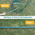 LINEX Sprinkler Soaker Hose 15 ft for Garden Lawn Watering Hose with Stakes