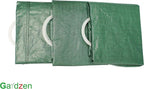 Gardzen 32&40&72 Gallon Yard Waste Bags, Reusable Heavy Duty Collapsible Garden Leaf Bags with Plastic Ring, Stand-Up Yard Waste Bin for Leaves, Lawn Debris & Grass Clippings