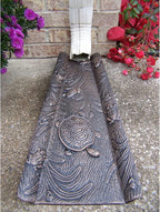Oakland Living Corporation Premium Splash Block - Cast Aluminum Pewter