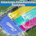 JAMBO XL 20Ft Premium Slip Splash and Slide with 3 Bodyboards, Heavy Duty Water Slide- Advanced 3-Way Water Sprinkler System, Backyard Waterslide Outdoor Water Toys n Slides for Kids Splash Pad