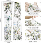 Buwuta Garden Sleeves for Women Dragonfly Sun Protection Sleeves Anti-Scratch Arm Cooling Sleeves for Farmers Sports