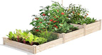 Greenes Fence Original Pine Raised Garden Bed, 4' x 12' x 7-14" - Made in USA with American Pine