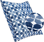 JMGBird Outdoor Pillows Waterproof Set of 2 Outdoor Throw Pillows with Insert Included Pillow 18×18 Inch Patio Pillow for Furniture