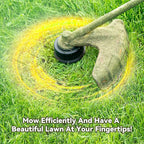 KAITAI String Trimmer Line 095”,Pre-Cut Dual Color 3-Section Fast-Positioning Design, for Gas and Electric Grass Trimmer and Brushcutters, Fits Most Standard Models,16FTx2
