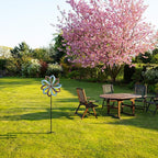 WONDER GARDEN Wind Spinners Outdoor Clearance, Premium Kinetic Wind Sculptures Wind Spinner, Metal Leaf Windmill for Outdoor Yard Patio Lawn & Garden