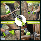 Mini Chainsaw Cordless,[2025 Upgraded] Electric Saw Gifts for Men Dad Husband Gardener, Cool Gadgets for Men 2025, Stocking Stuffers for Adults Christmas Gifts for Women