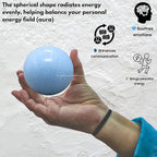 Amazing Gemstone Blue Calcite Crystal Ball with Stand - 2" Inches Crystal Sphere Meditation Balls for Witchcraft and Decorative Balls