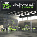 Greenworks 40V 17-Inch Brushless String Trimmer, Battery and Charger Not Included