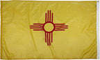 FlagSource New Mexico Nylon State Flag, Made in the USA, 3x5'