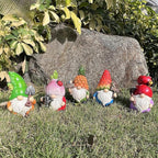 Pineapple Gnome Garden Gnomes Outdoor Gnome with Pineapple Decor for Home Yard Garden Patio Lawn Statue Decorations Gifts for Women