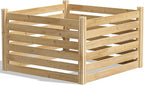 Greenes Fence Cedar Wood Composter, 23.25 Cu ft / 173.92 gallons - Made in USA with North American Cedar