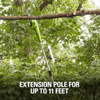 Greenworks 40V 8 inch Cordless Pole Saw Battery and Charger Not Included, PS40B00