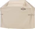 Grillman Premium Grill Cover for Outdoor Grill, BBQ Grill Cover, Rip-Proof, Waterproof, Top Heavy-Duty Large Grill Covers for Outside, Barbecue Cover & Gas Grill Covers (52" L x 26" W x 43" H, Tan)