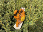 Ceramic Garden Decor - Cat Lawn Stake - Outdoor Statue - Perfect, Unique Gifts for Gardeners Woman, Men, Yard Gifts - Handmade, Frostproof