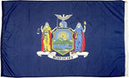 FlagSource New York Nylon State Flag, Made in USA, 8x12'